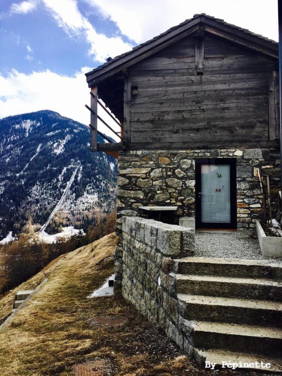Chalet Le Biolley Orsières Eksteriør bilde